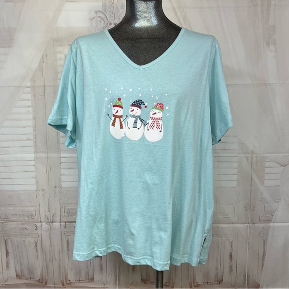 Dreams & Co 1X (22/24) Snowman Pajama Set - Picture 5 of 13